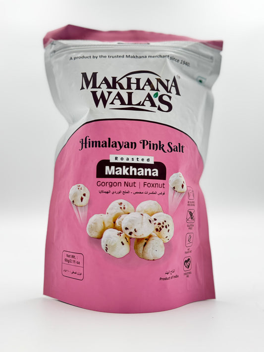 Makhana Wala's Himalayan Pink Salt Roasted Makhana - 60 Gm (2.11 Oz)