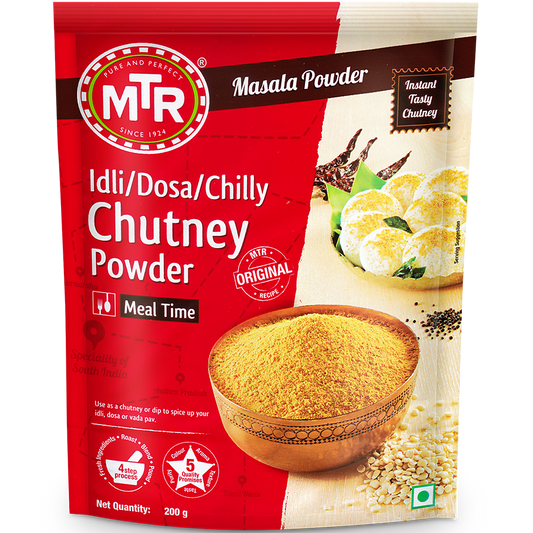 MTR Idli Dosa Chilly Chutney Powder - 200 Gm (7.05 Oz