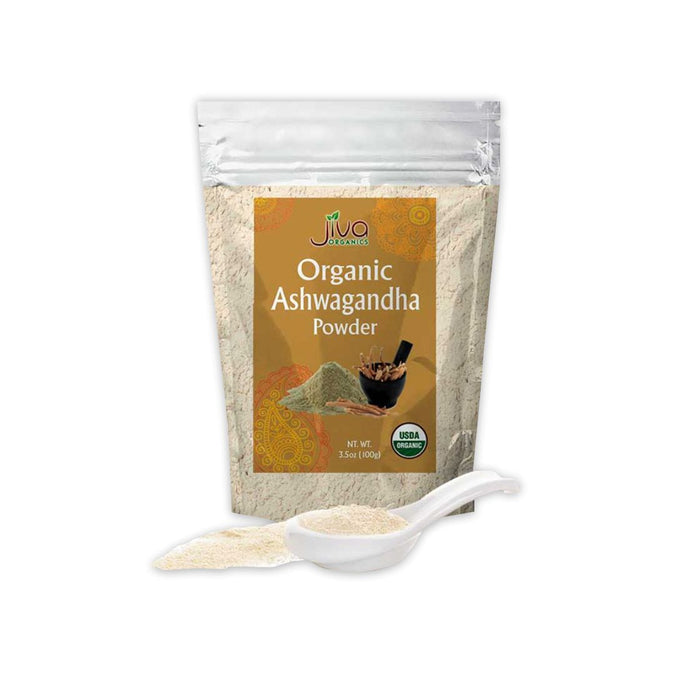 Jiva Organics Organic Ashwagandha Powder - 100 Gm