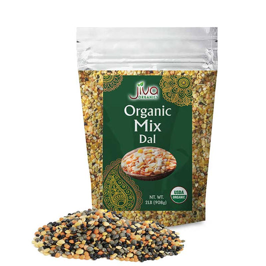 Jiva Organics Organic Mix Dal - 2 Lb (908 Gm)