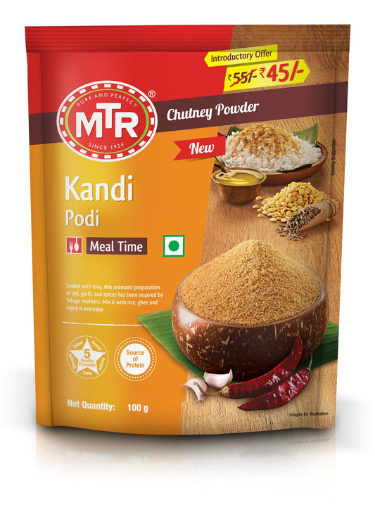 MTR Kandi Podi - 100 Gm (3.5 Oz)