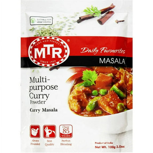 MTR Multi Purpose Curry Powder - 100 Gm (3.5 Oz)