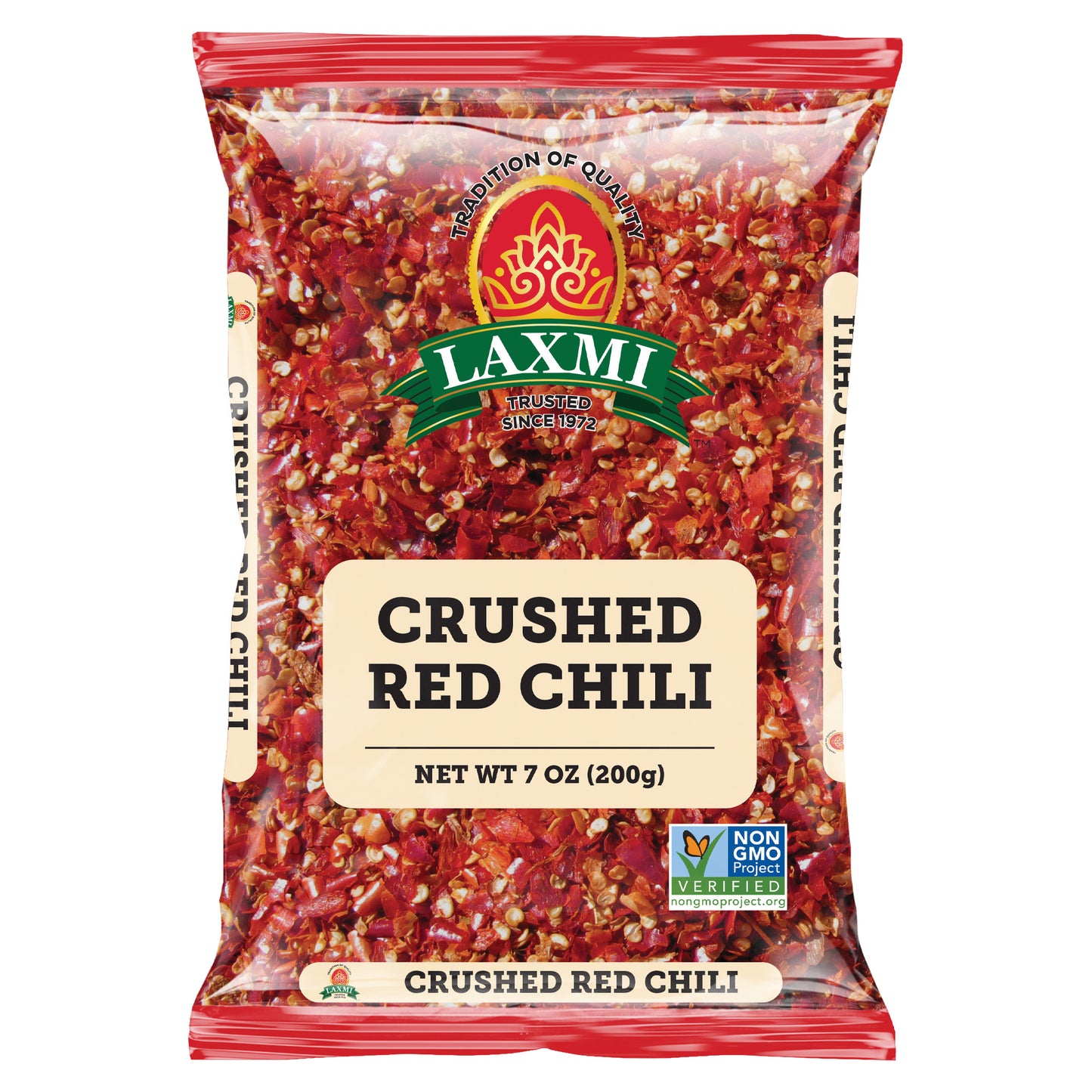 Laxmi Crushed Red Chili - 7 Oz (200 Gm)
