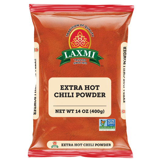 Laxmi Red Chilli Powder Xtra Hot - 14 Oz (400 Gm)