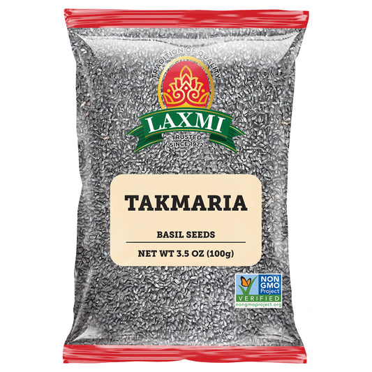 Laxmi Takmaria Basil Seeds - 100 Gm (3.5 Oz)