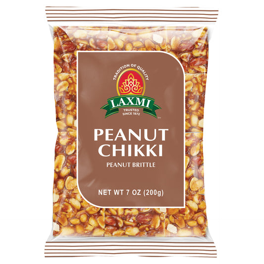 Laxmi Peanut Chikki - 200 Gm (7 Oz)