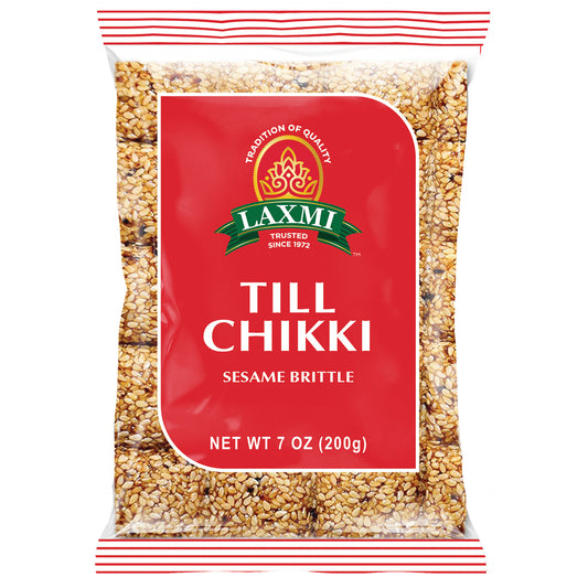 Laxmi Till Chikki Sesame Brittle - 200 Gm (7 Oz)