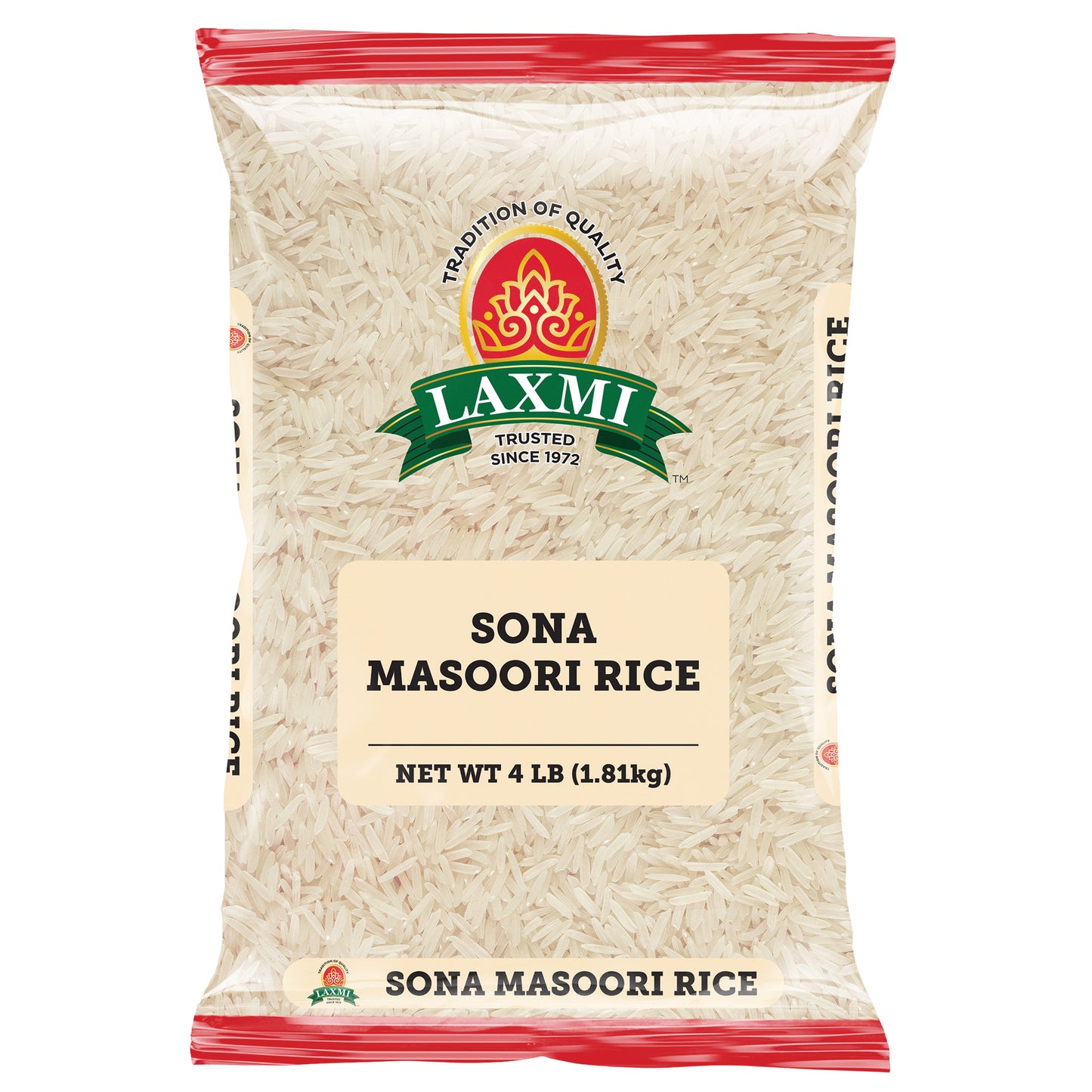 Laxmi Sona Masoori Rice- 4 Lb