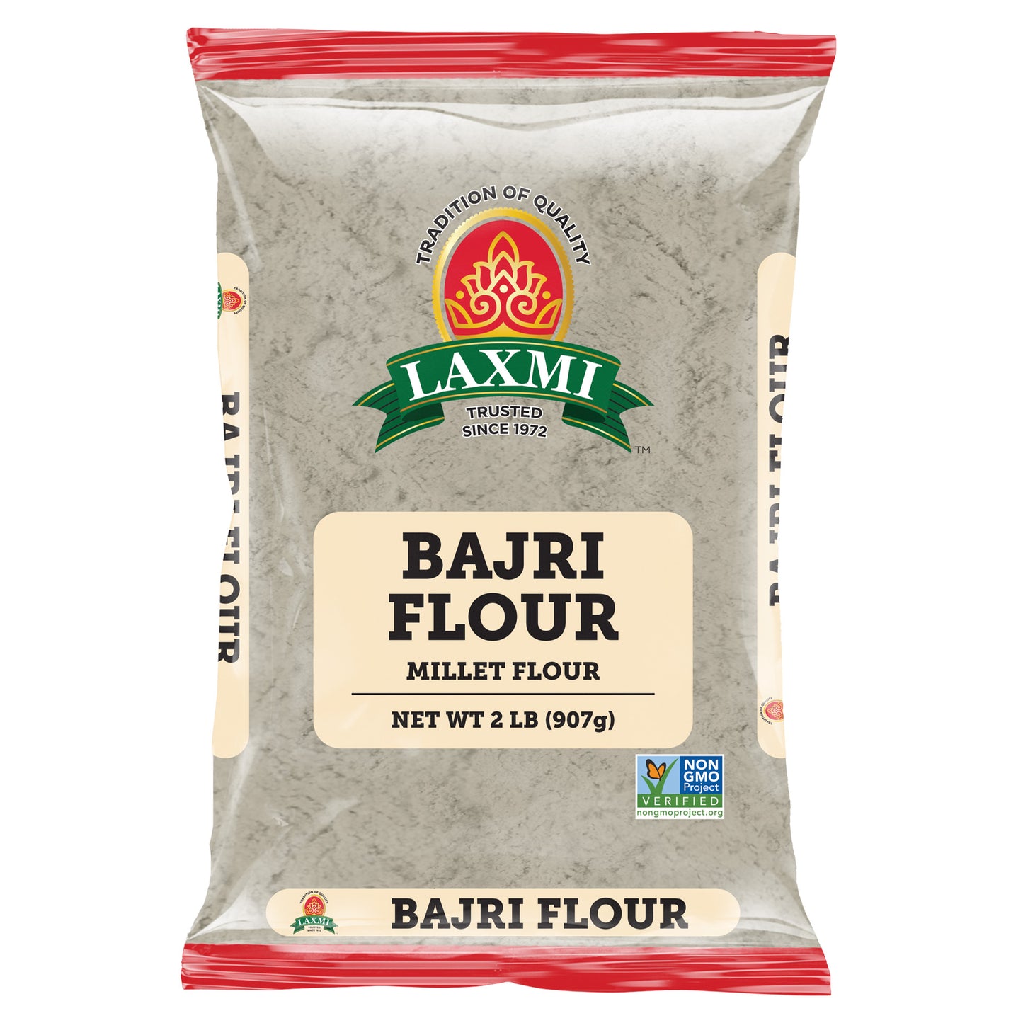 Laxmi Bajri Flour - 2 Lb (907 Gm)