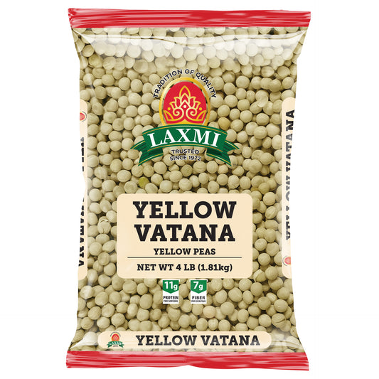 Laxmi Yellow Vatana - 4 Lb (1.81 Kg)