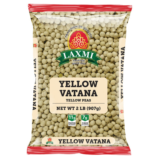 Laxmi Yellow Vatana - 2 Lb (907 Gm)
