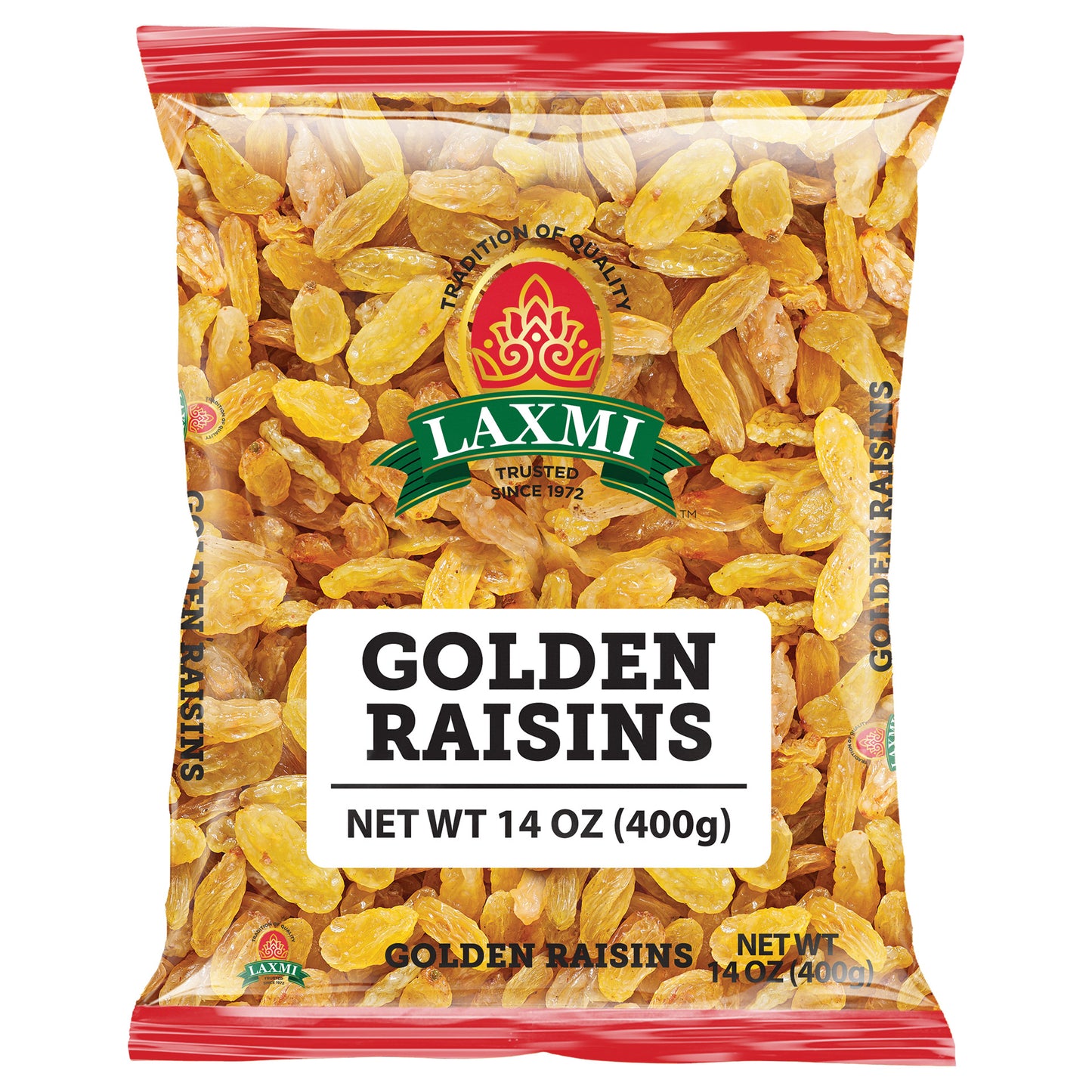 Laxmi Golden Raisins - 14 Oz (400 Gm)