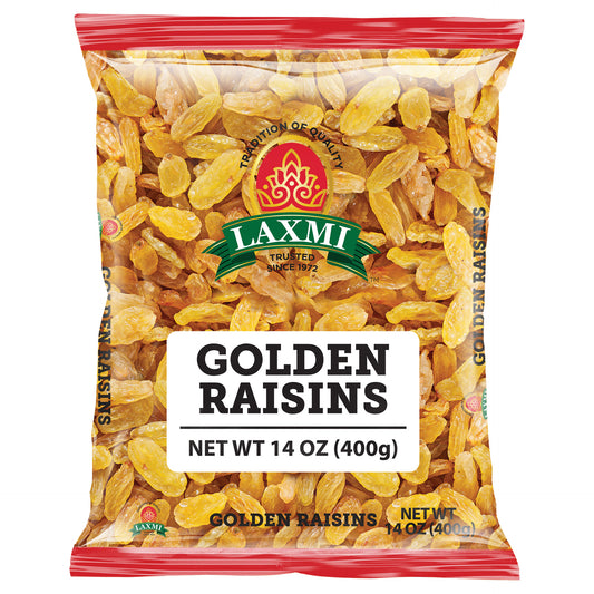 Laxmi Golden Raisins - 14 Oz (400 Gm)