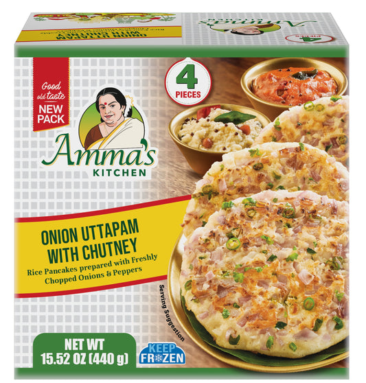 Amma' Kitchen Onion Uttapam -440 Gm