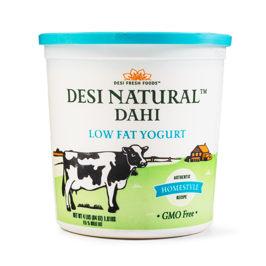Desi Natural Dahi Low Fat Yogurt - 4 Lb (64 Oz)