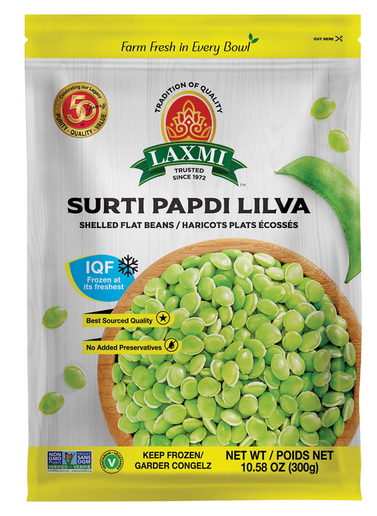 Laxmi Frozen Toovar Lilva - 300 Gm