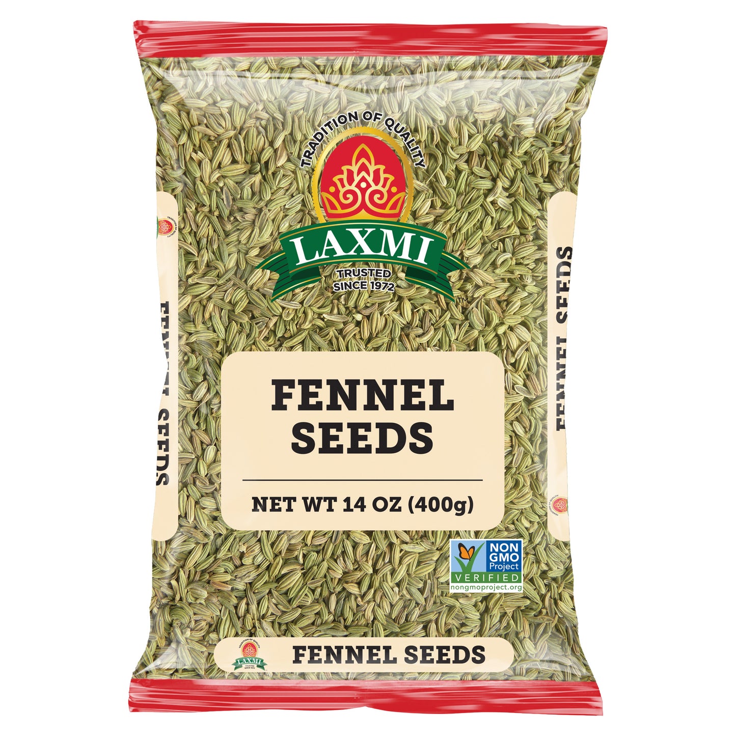 Laxmi Fennel Seeds - 14 Oz (400 Gm)