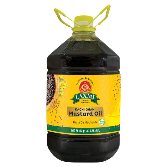 Laxmi Kachi Ghani Mustard Oil - 5 L