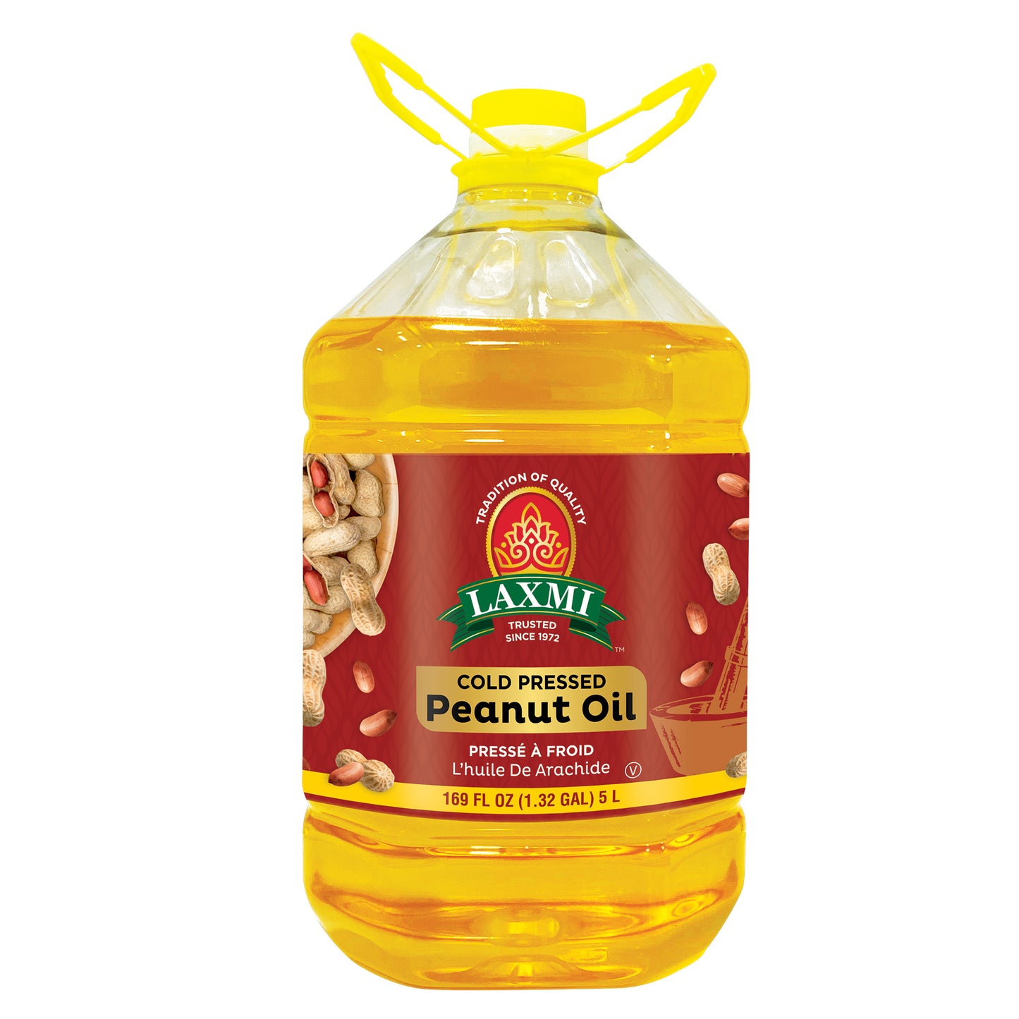 Laxmi Cold Pressed Peanut Oil - 5 L