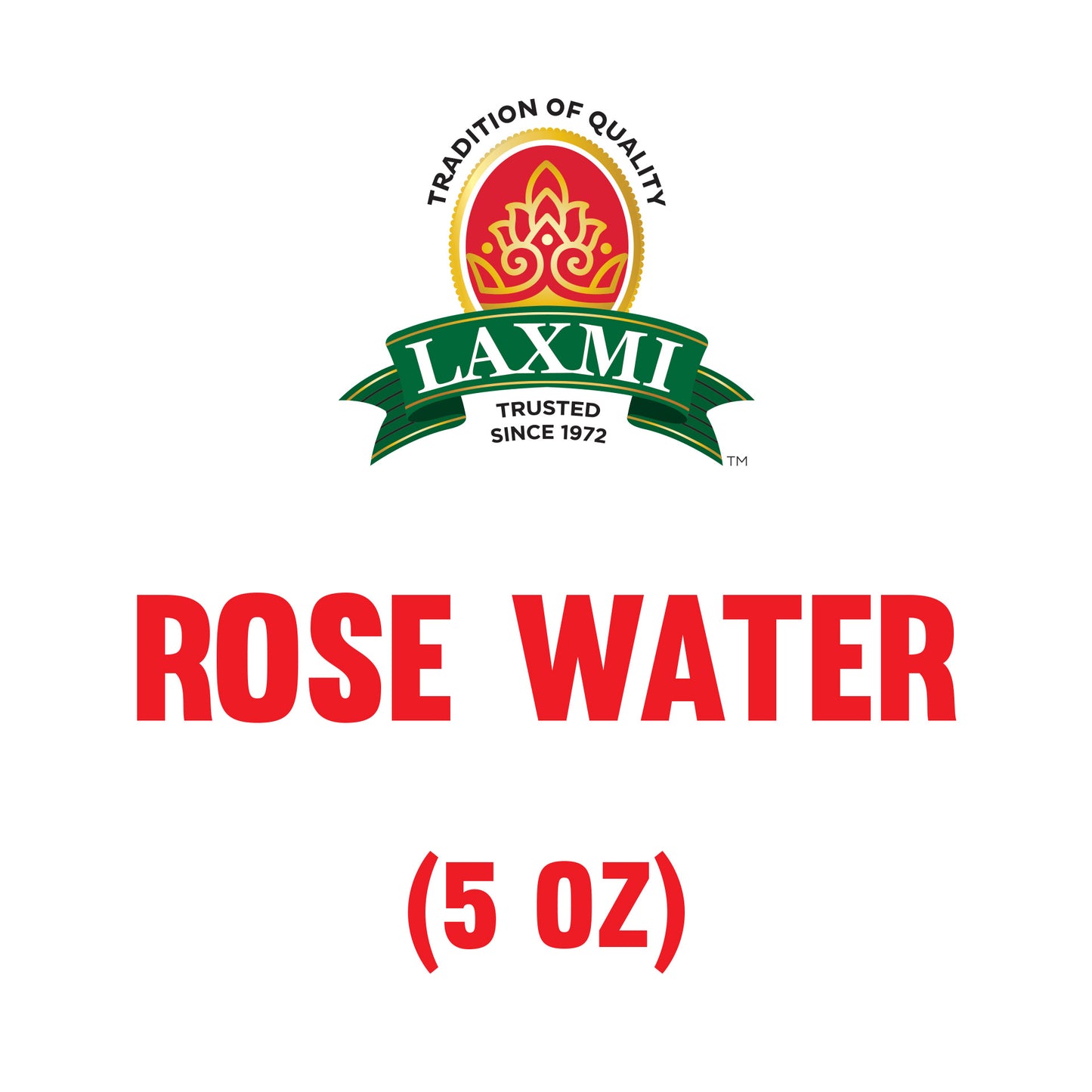 Laxmi Rose Water - 5 Fl Oz (148 Ml)