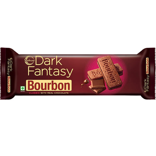Sunfeast Dark Fantasy Bourbon Choco Cream - 150 Gm