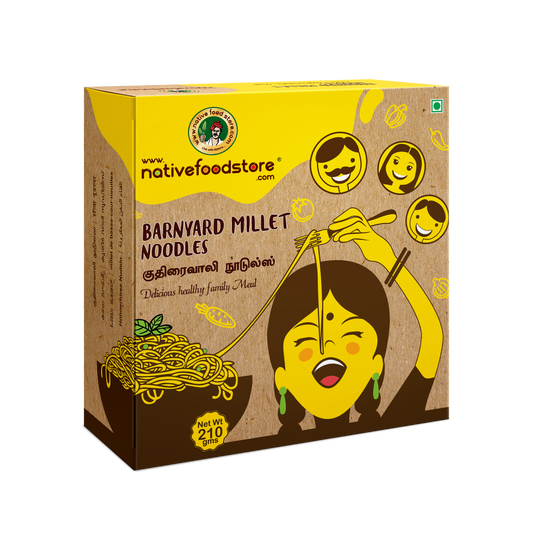 Native Foods Barnyard Millet Noodles - 210 Gm (7.4 Oz)