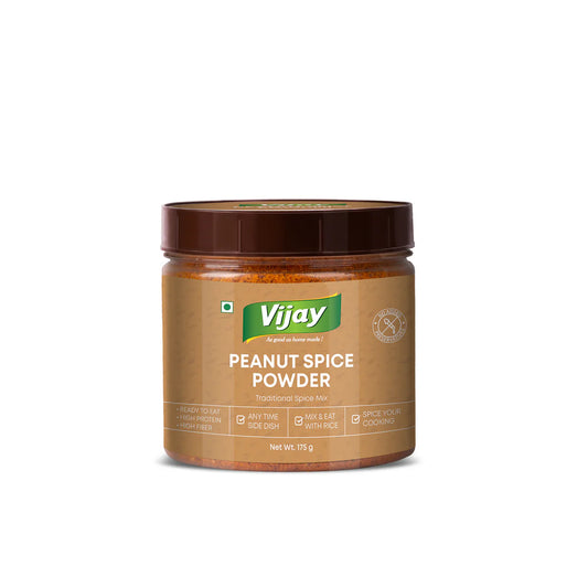Vijay Peanut Powder Spice Mix - 150 Gm (6.4 Oz)