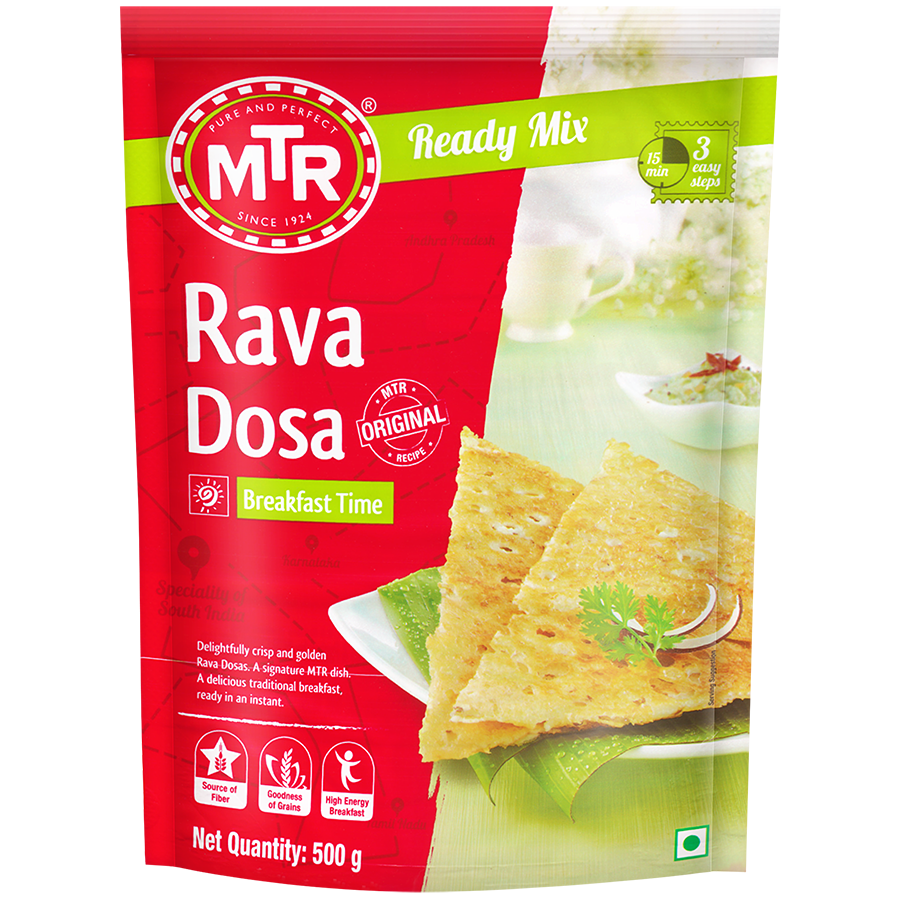 MTR Rava Dosa Ready Mix - 500 Gm (1.1 Lb)