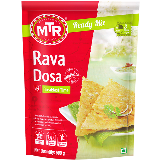 MTR Rava Dosa Ready Mix - 500 Gm (1.1 Lb)