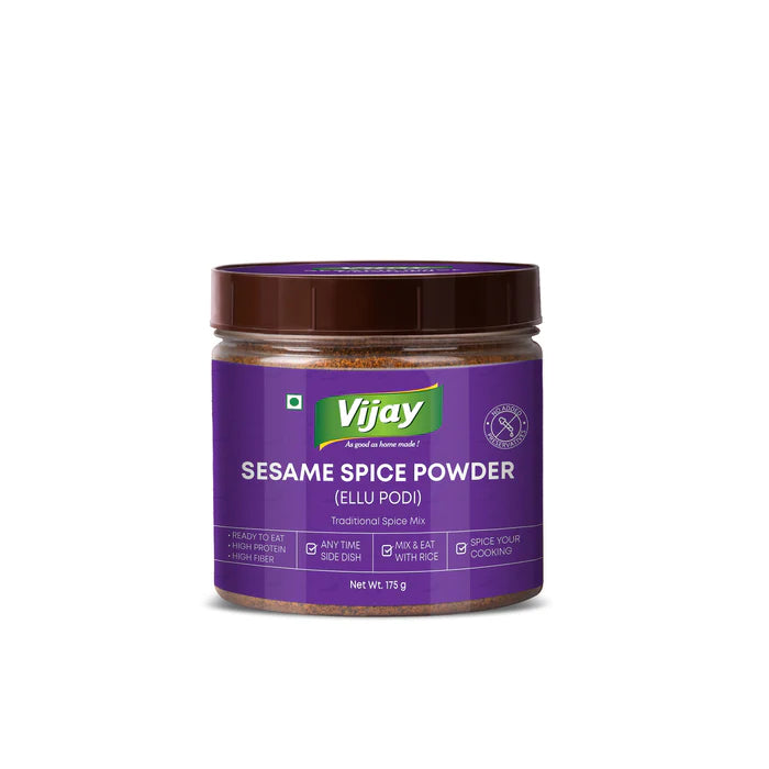 Vijay Sesame Powder Spice Mix - 200 Gm (7.5 Oz)