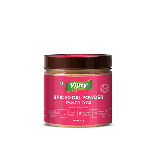 Vijay Spiced Dal Powder Paruppu Podi - 175 Gm (7.1 Oz)