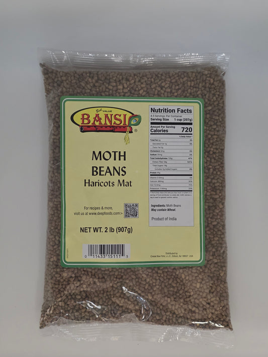 Bansi Moth Beans - 2 Lb (907 Gm)