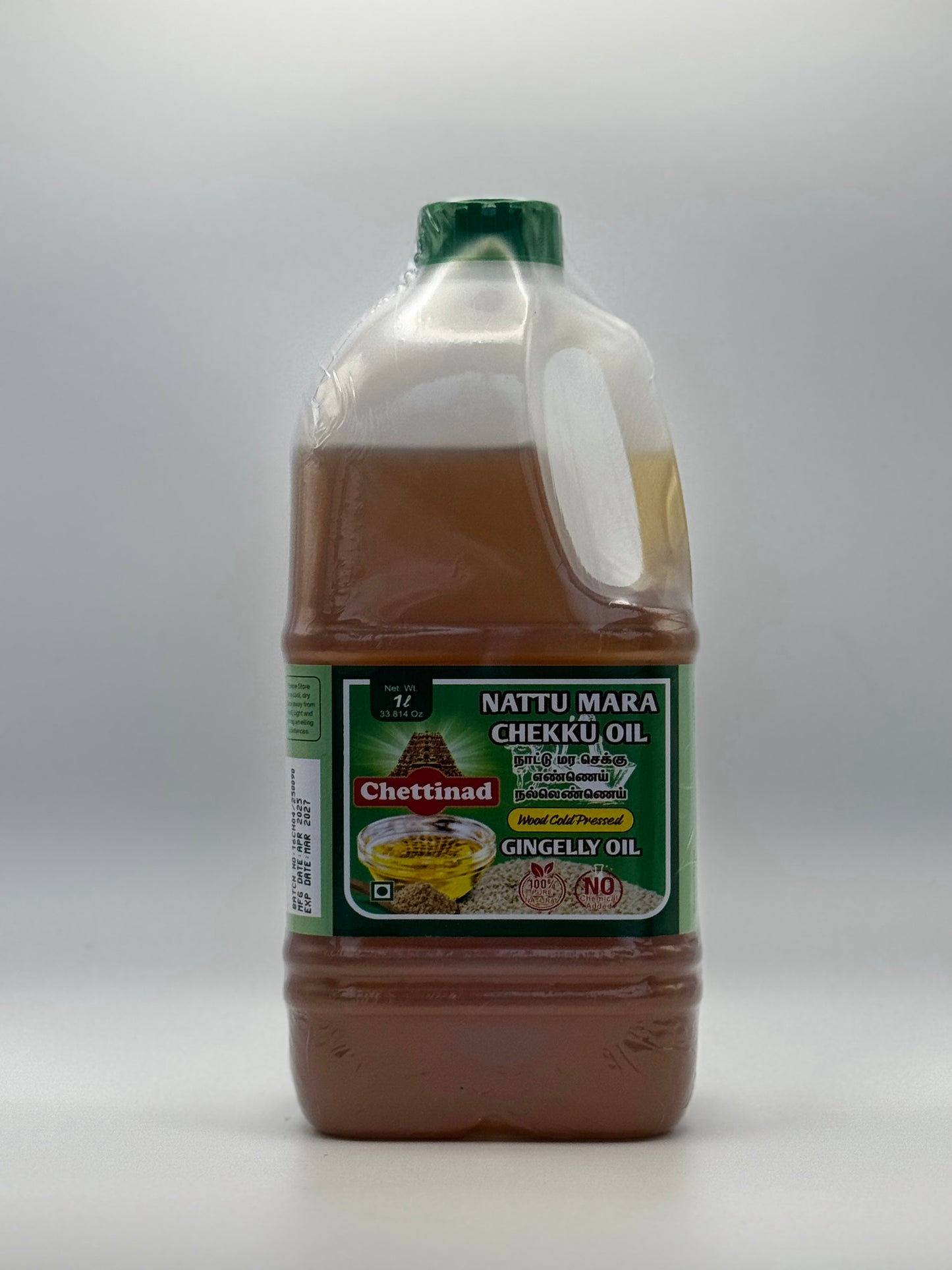 Chettinad Wood Cold Pressed Gingelly Oil - 5 L