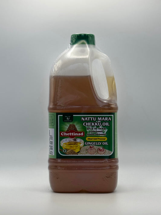 Chettinad Wood Cold Pressed Gingelly Oil - 5 L