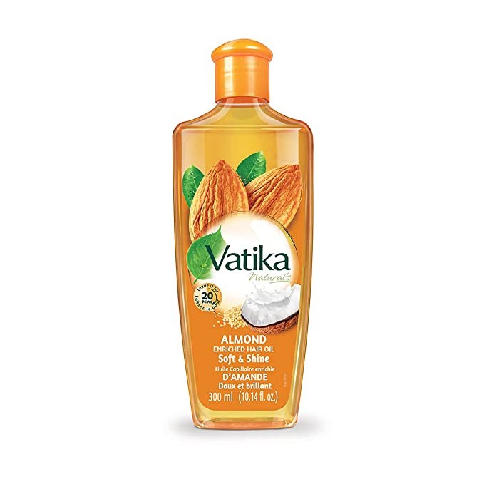 Dabur Vatika Almond Hair Oil - 300 Ml (10.14 Fl Oz)
