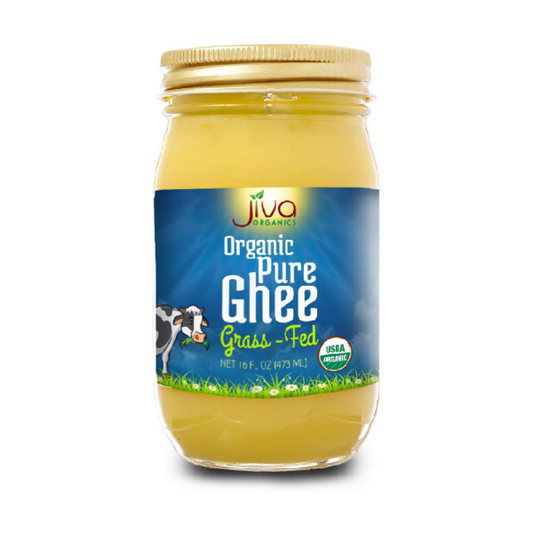 Jiva Organics Organic Pure Ghee - 16 Fl Oz (473 Ml)