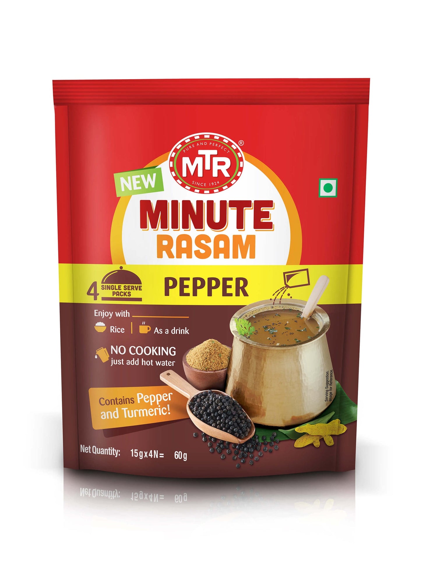 MTR Minute Rasam Pepper - 60 Gm (2.1 Oz)