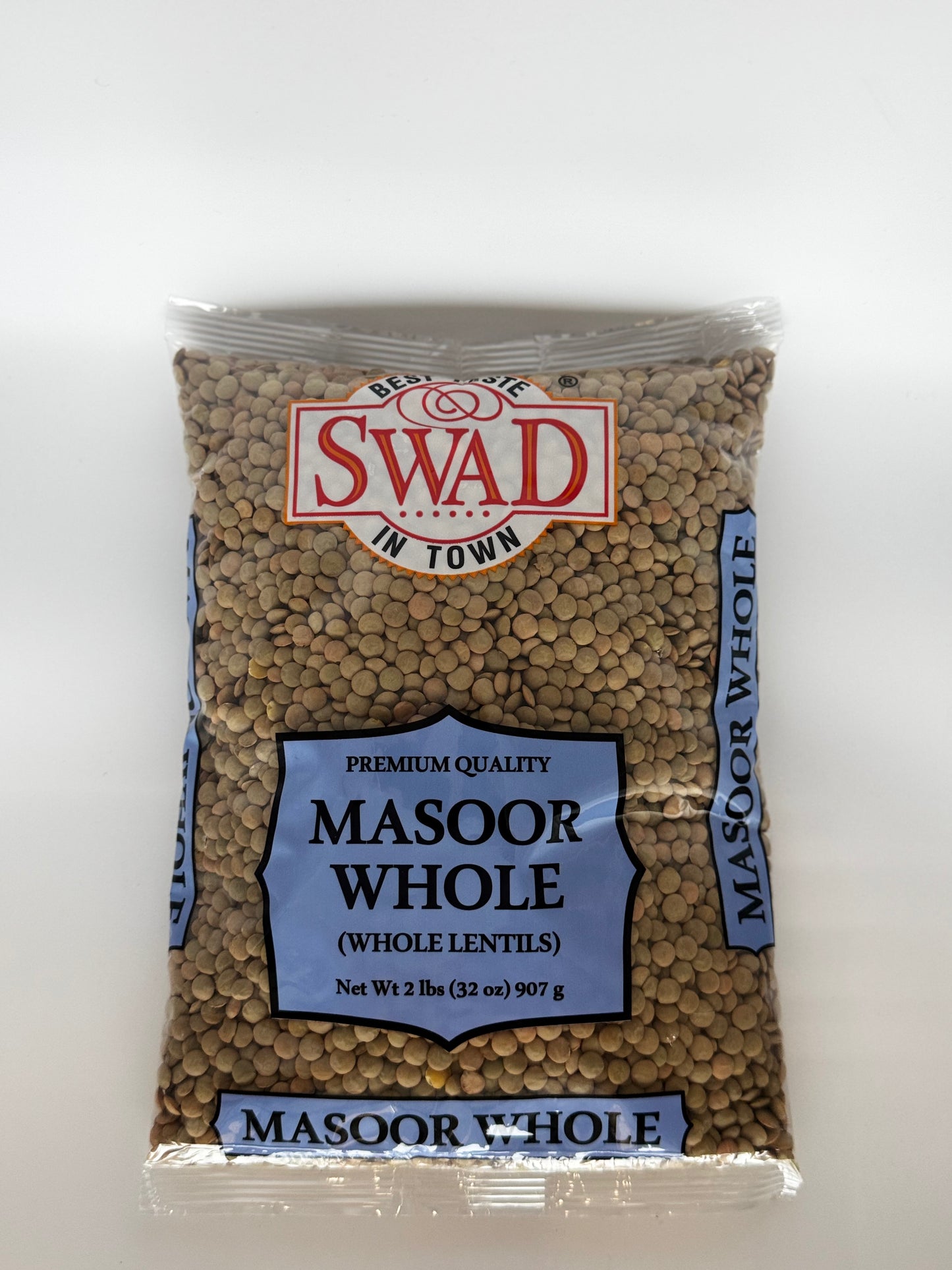 Swad Masoor Whole - 2 Lb (907 Gm)